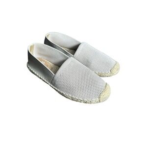 Eileen Fisher Size 7 Espadrille Flats Shoes Beige Woven Women's Lightweight 53-7